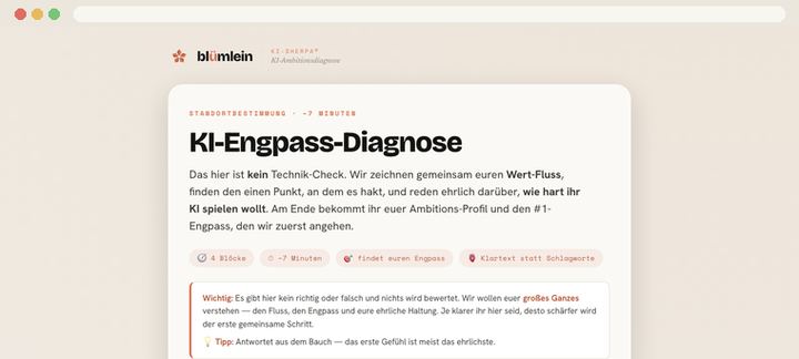 Vorschau: KI-Engpass-Diagnose